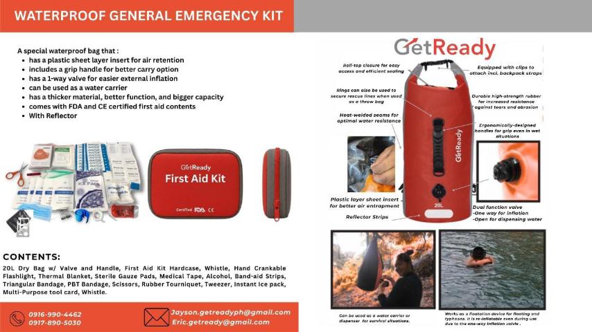 Waterproof General Emergency Kit